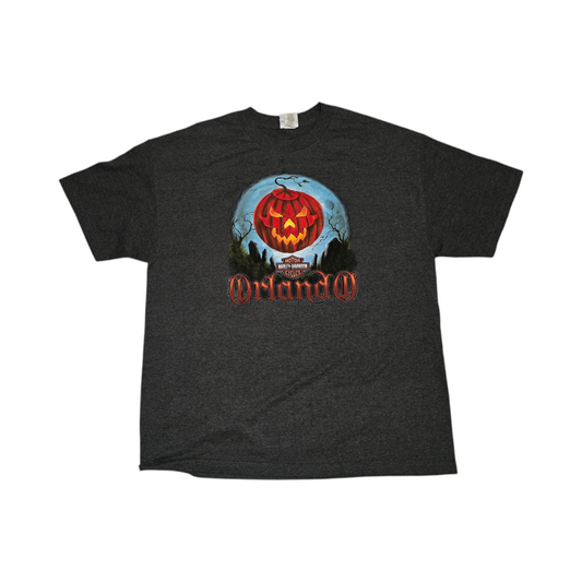 Playera Harley Davidson Xgrande Xl Gris Orlando