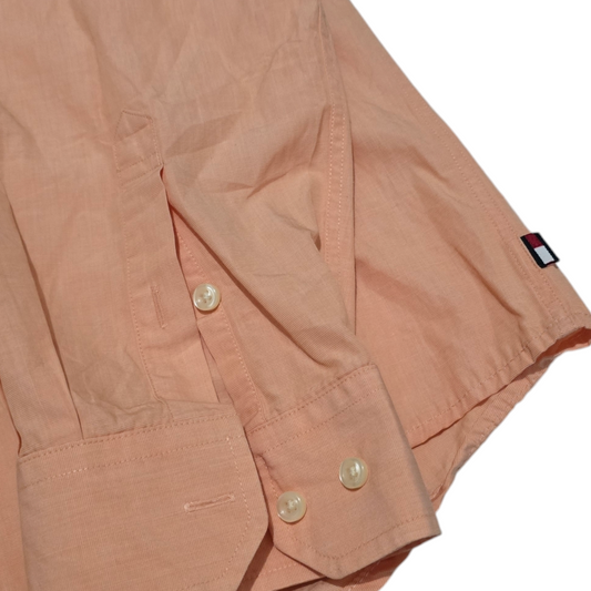 Camisa Tommy Hilfiger 2xl Naranja (Usado)