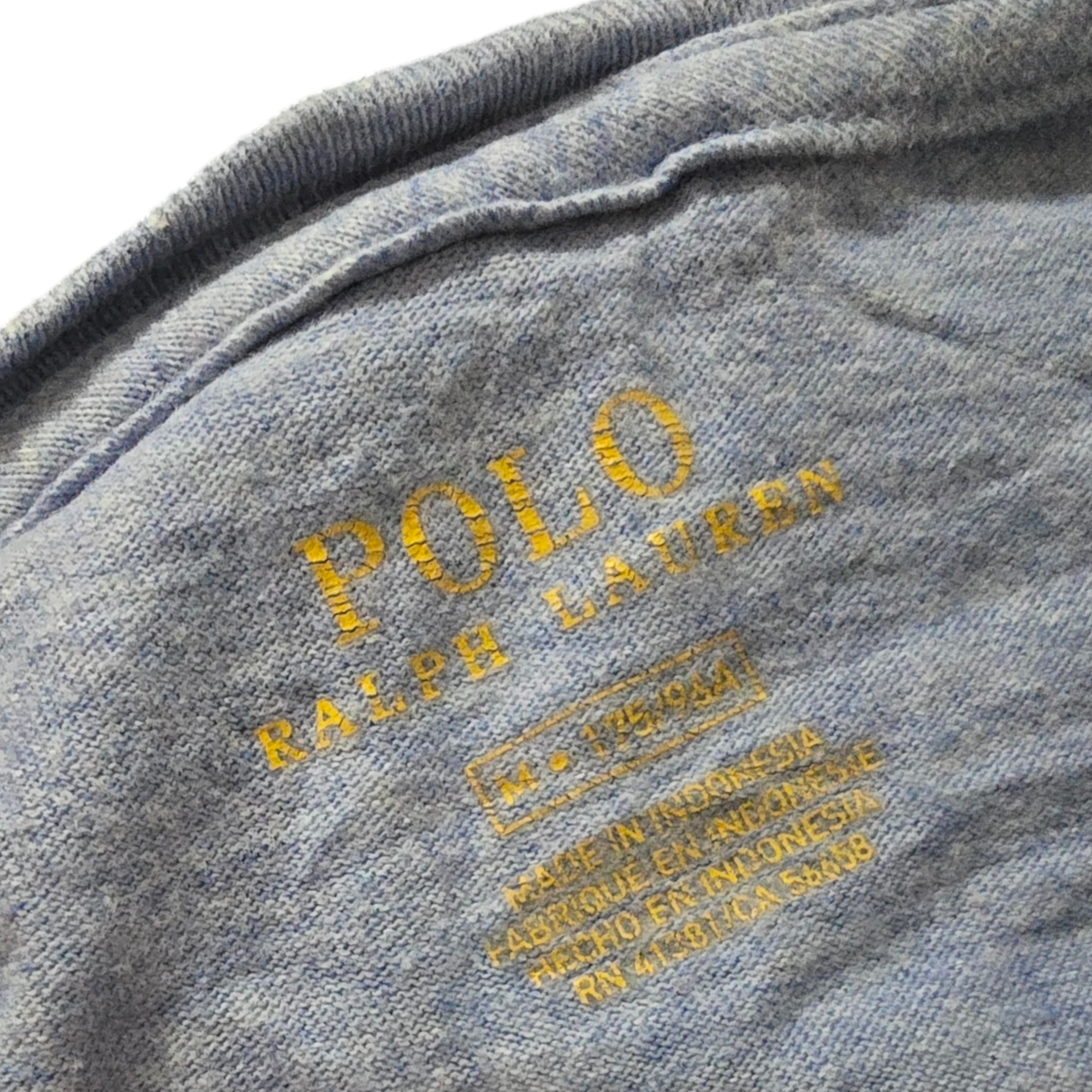 Playera Ralph Lauren Mediana M Azul Claro