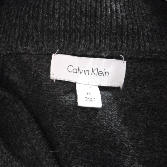Sueter Calvin Klein Mediana M Negro Y Gris