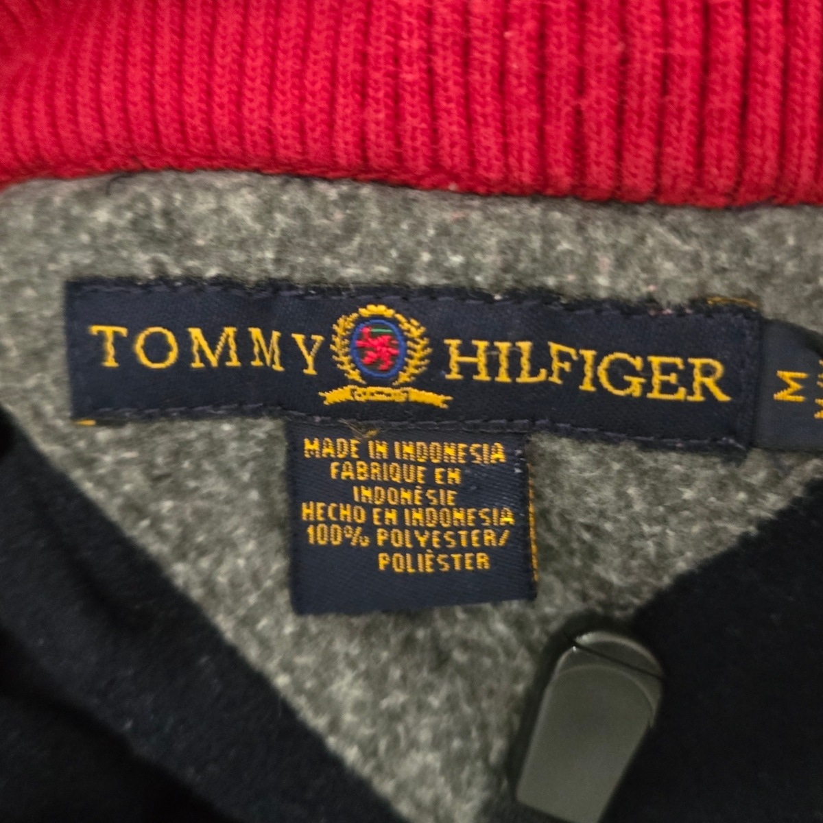 Sudadera Tommy Hilfiger Mediana M Azul Retro
