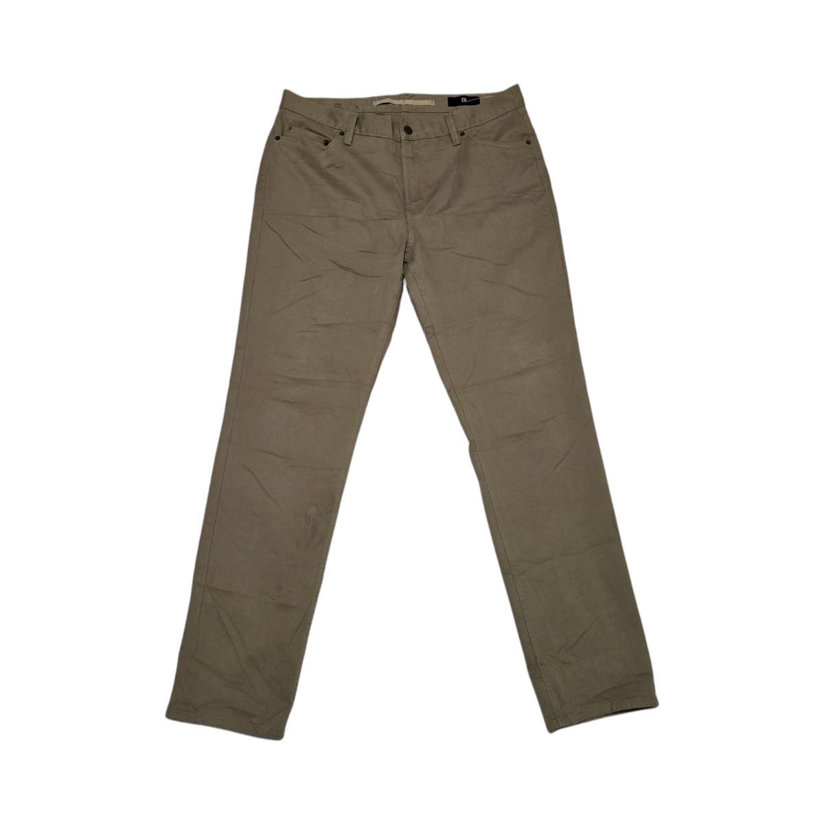 Pantalon Br Slimfit 34x32 Color Cafe