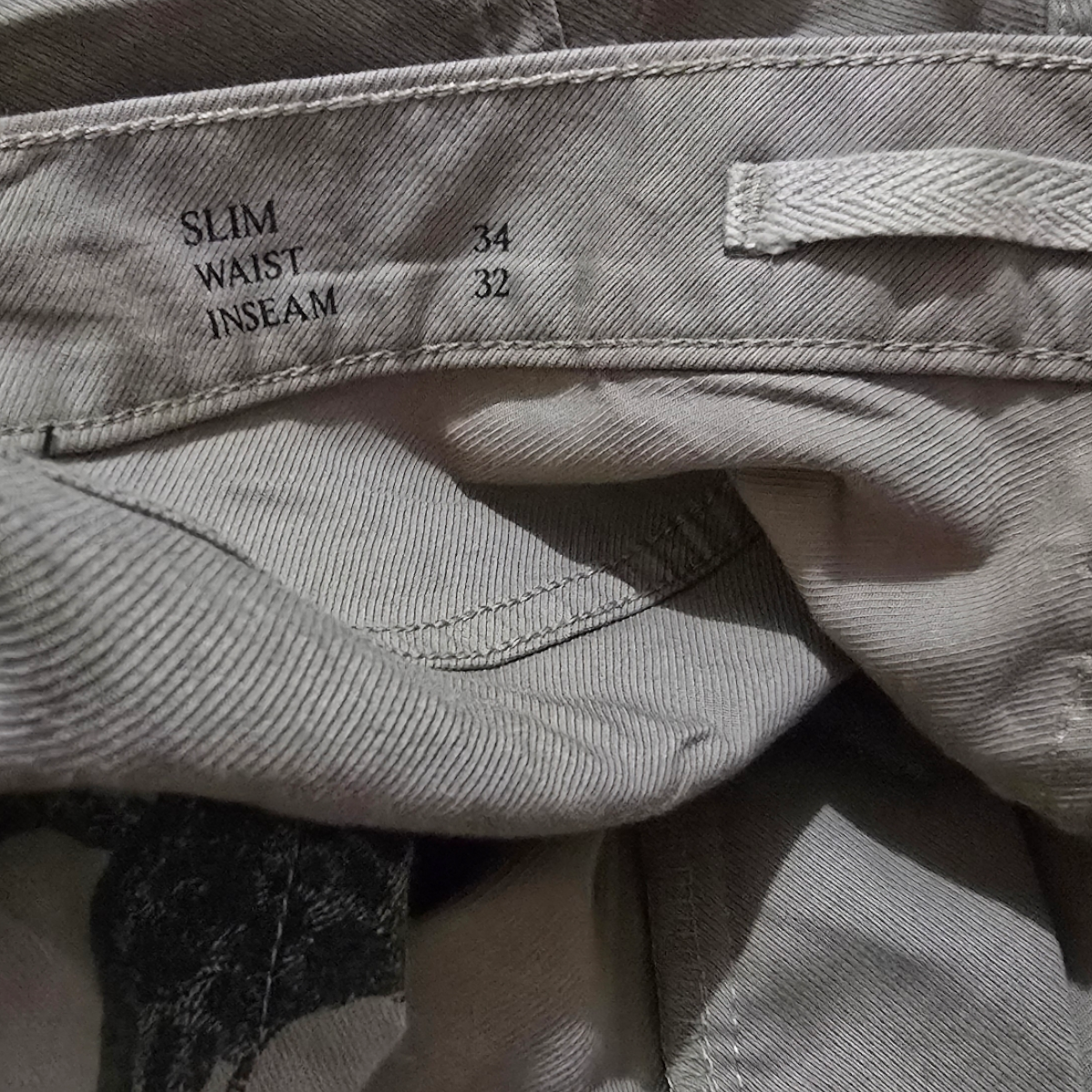 Pantalon Br Slimfit 34x32 Color Cafe