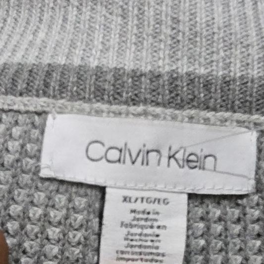 Sueter Calvin Klein Talla Xl Color Gris