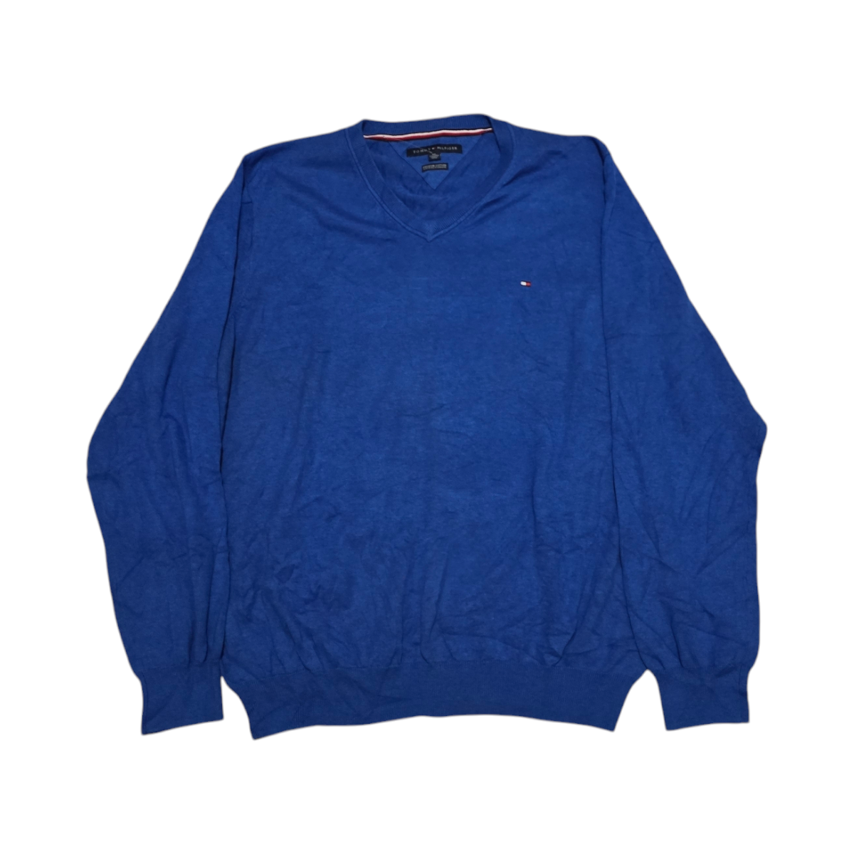 Sueter Tommy Hilfiger Talla Xxl Color Azul