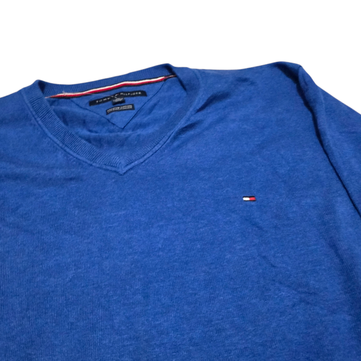 Sueter Tommy Hilfiger Talla Xxl Color Azul