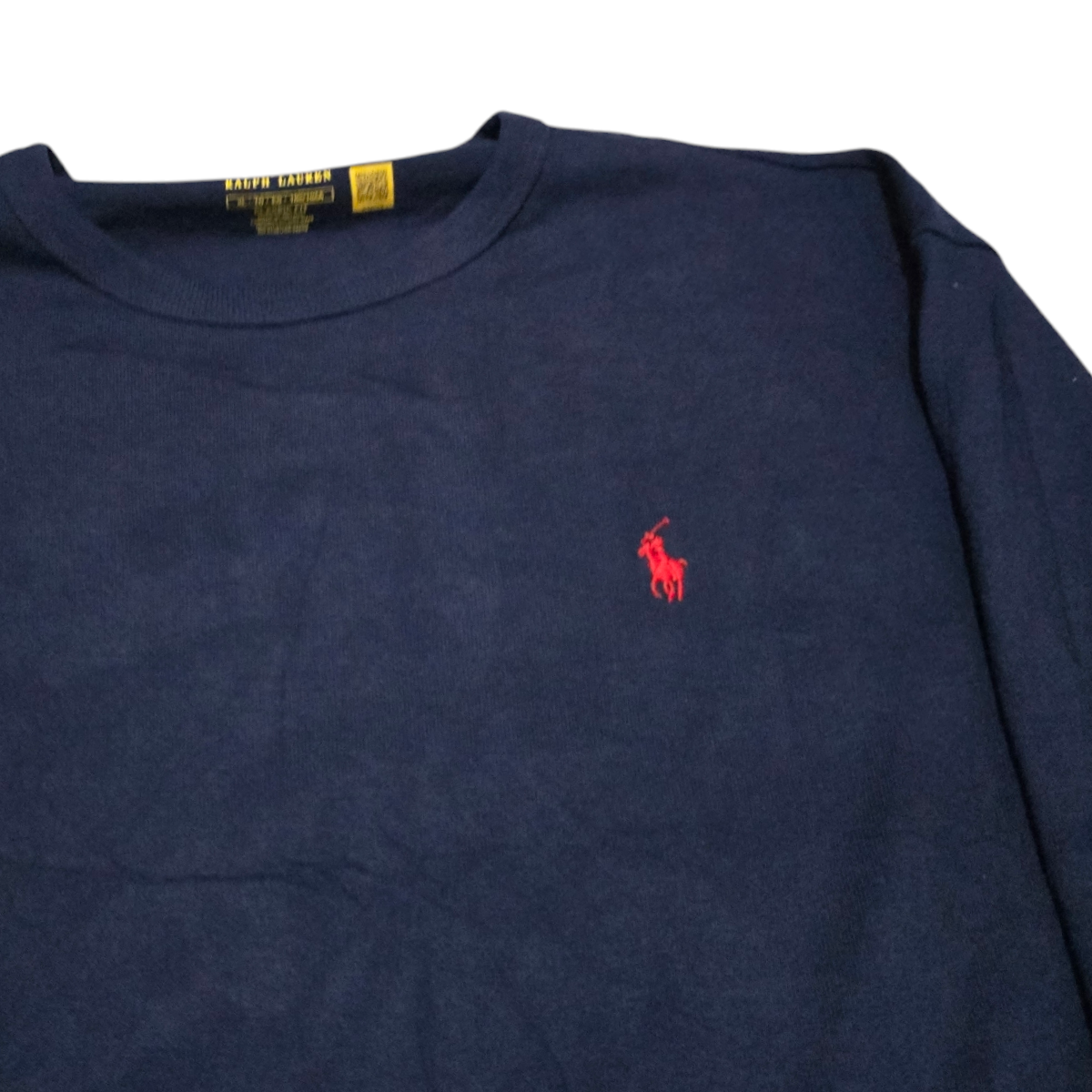 Playera Manga Larga Ralph Lauren Extra Grande Xl Azul