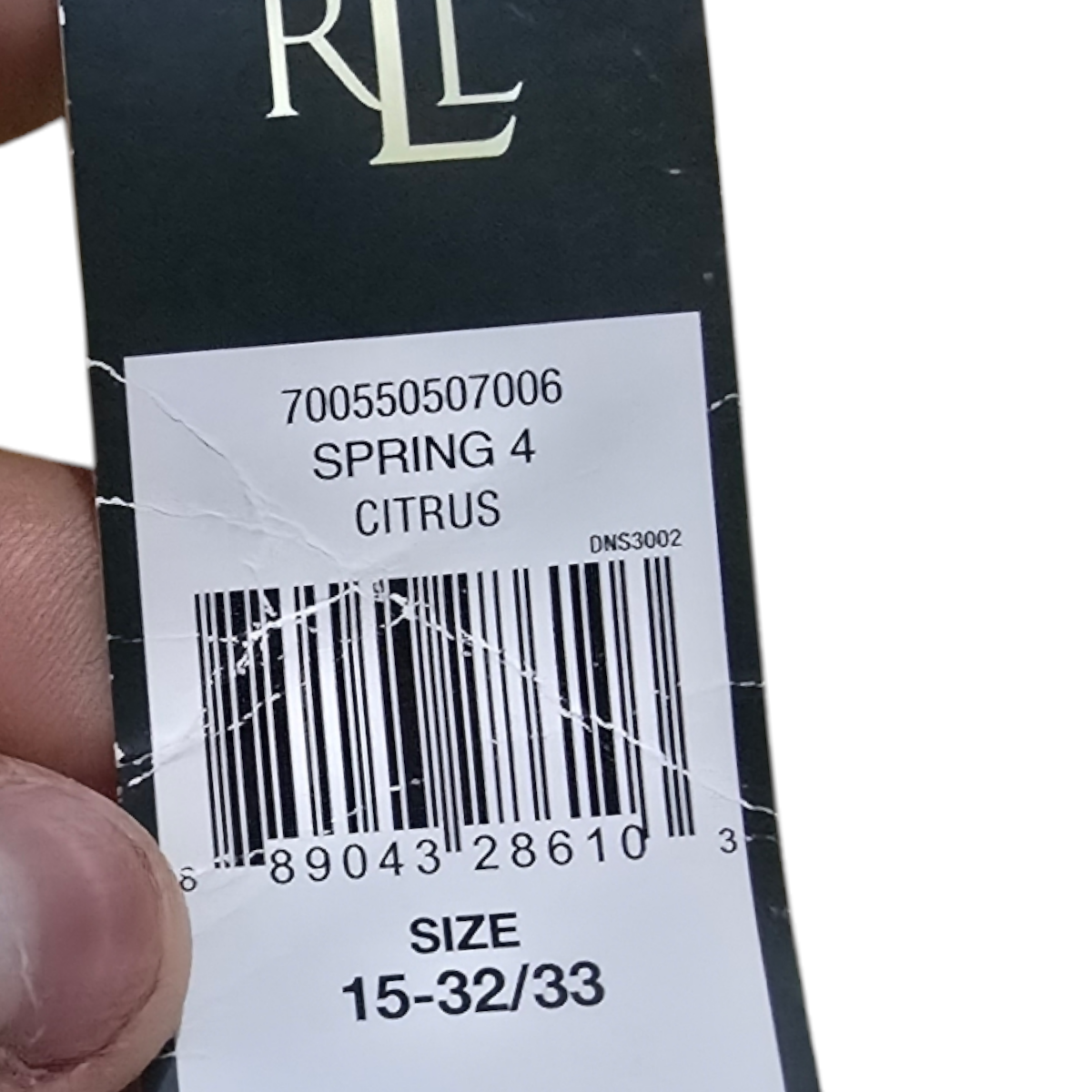 Camisa Ralph Lauren Mediana 15 32-33 Amarillo