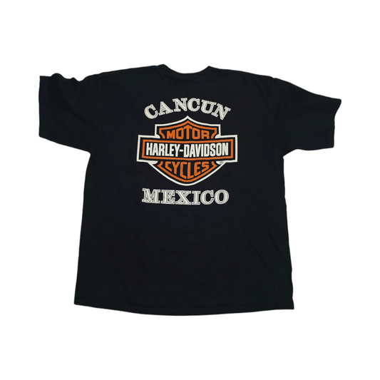 Playera Harley Davidson Xgrande Xl Negro Mexico