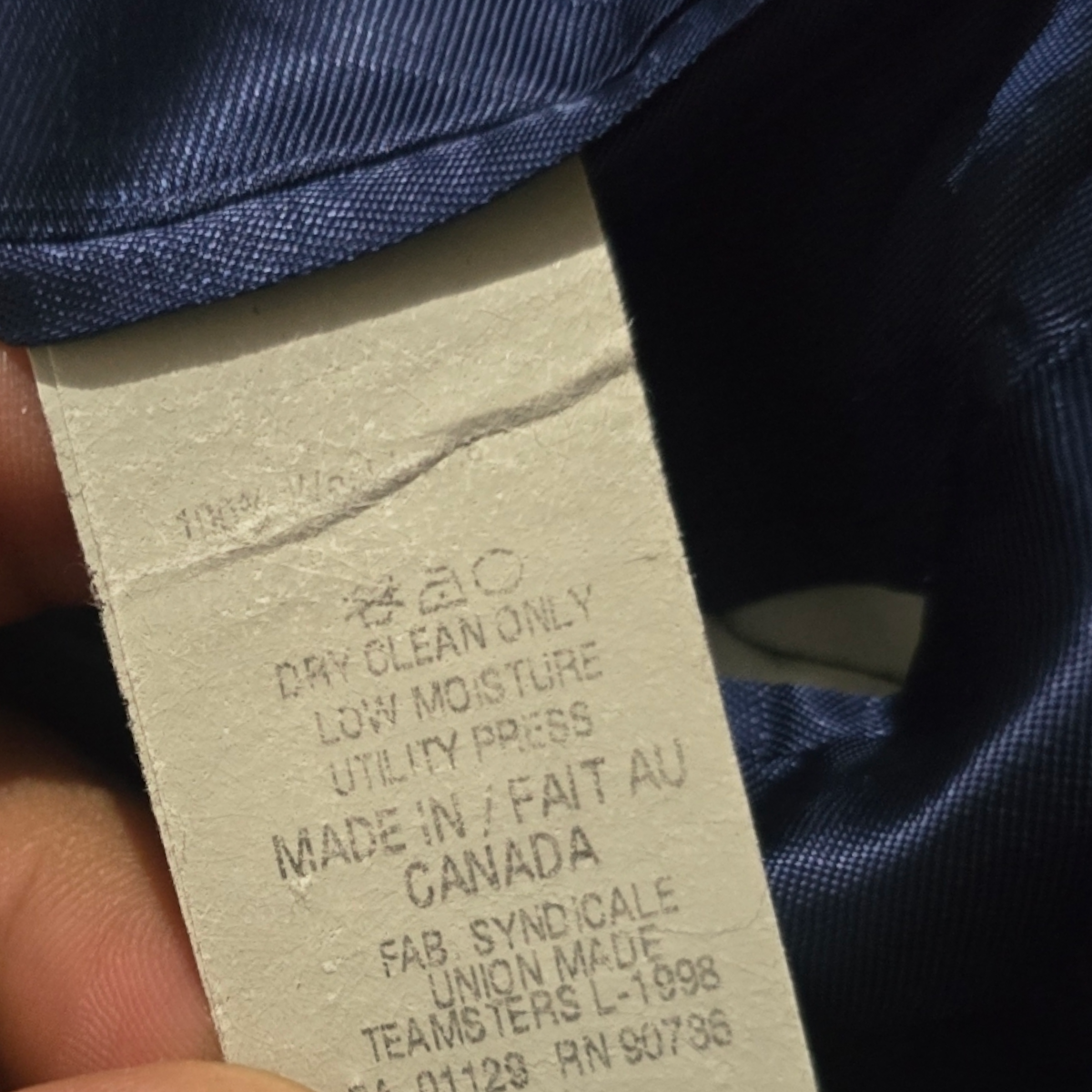Saco Ralph Lauren 44l Azul