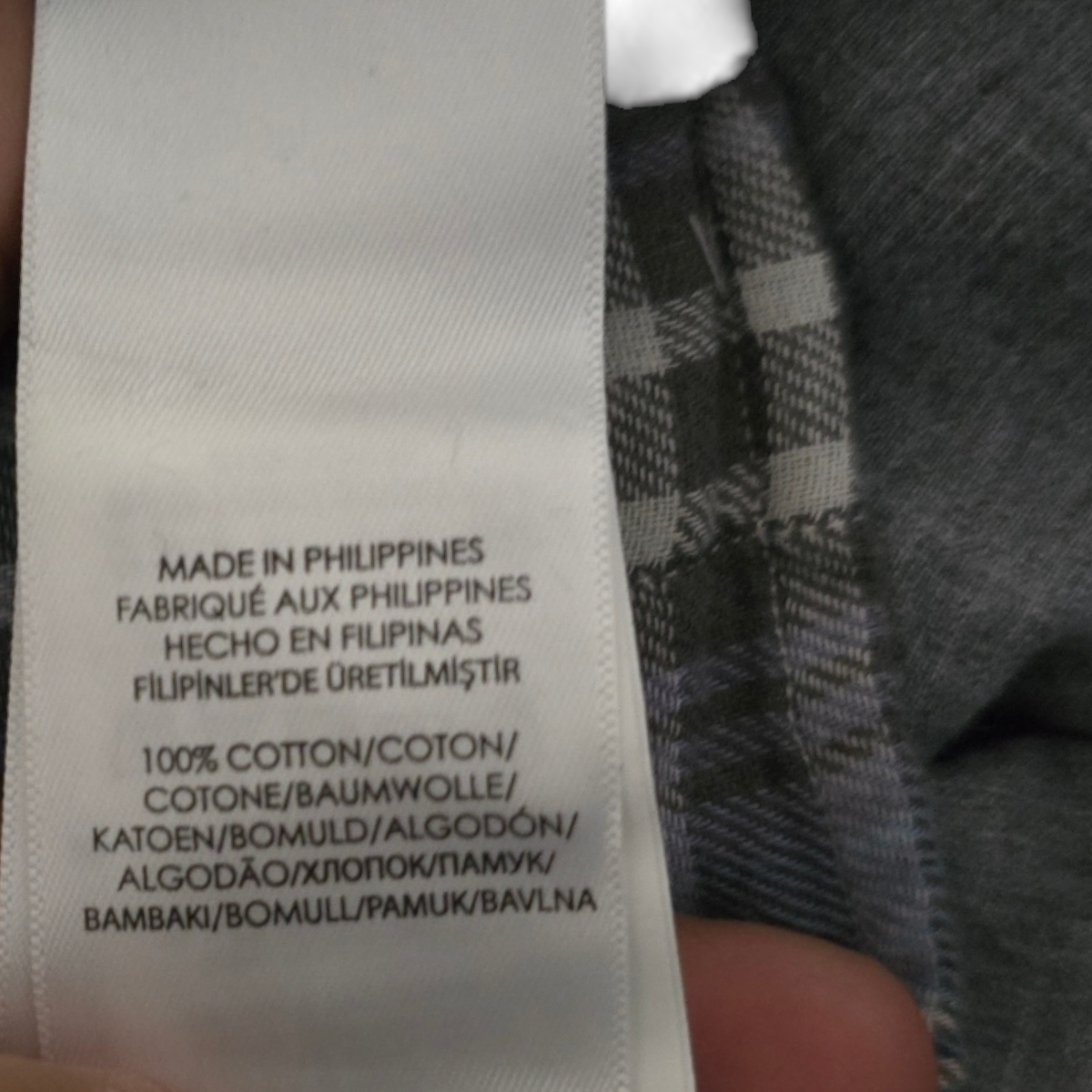 Camisa Ralph Lauren Grande L Cuadros Color Azul Gris