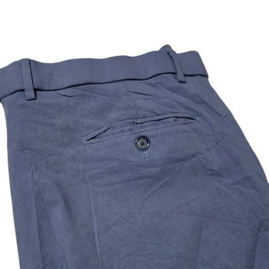 Pantalon Recto Tommy Hilfiger 40x32 Azul Metalico