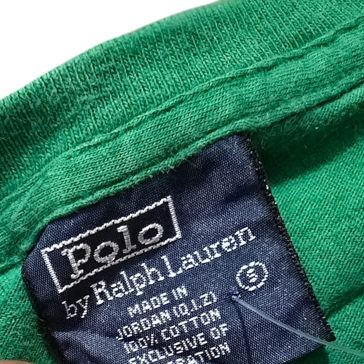 Playera Ralph Lauren Chico S Verde Retro Pony Morado