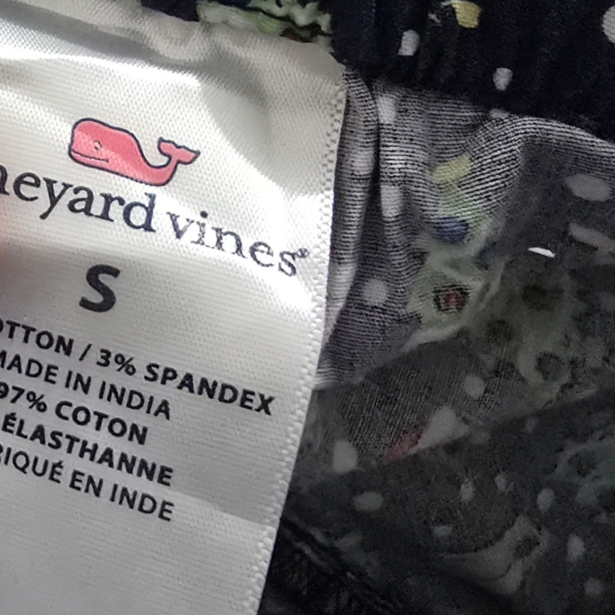 Pijama Vineyard Vines Chico S Azul Navidad