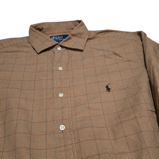 Camisa Ralph Lauren Xgrande Xl Cafe