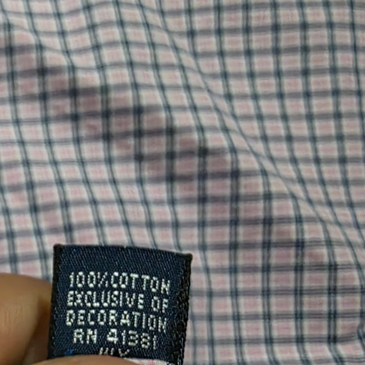 Camisa Ralph Lauren Xxl 18 36-37 Cuadro Rosa Azul