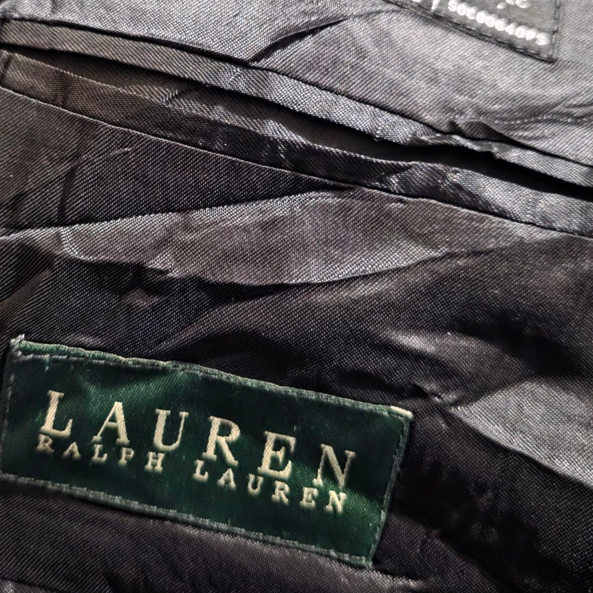 Saco Ralph Lauren Talla 48l Gris Oscuro