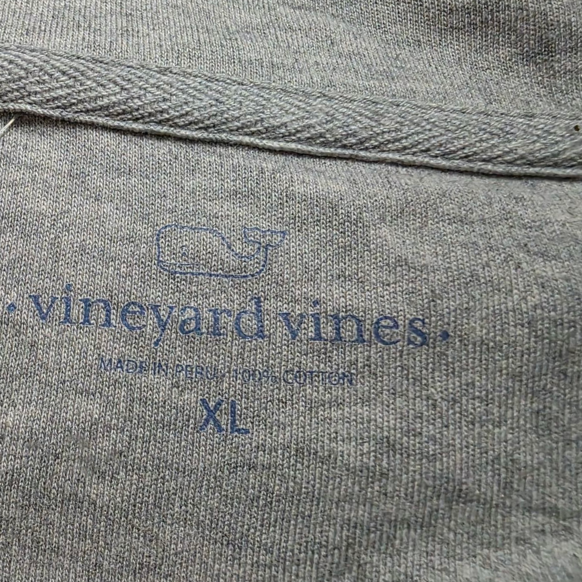 Sudadera Vineyard Vines Xgrande Xl Gris
