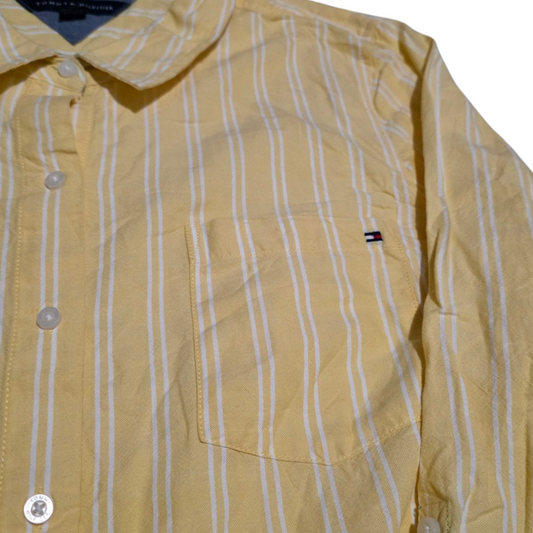 Camisa Tommy Hilfiger Xgrande Xl Amarillo
