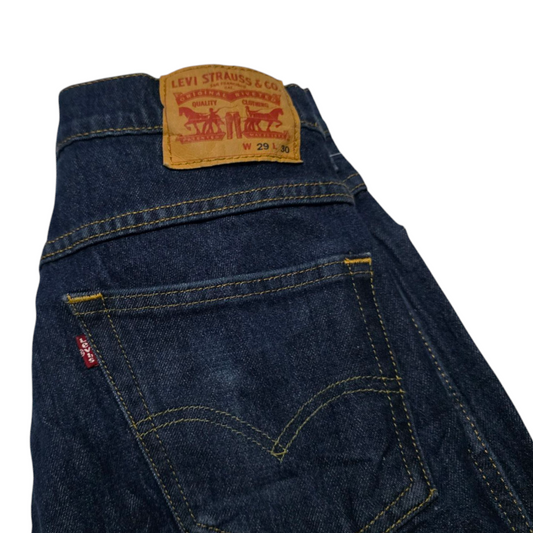 Pantalon Recto Levis 29x30 Azul