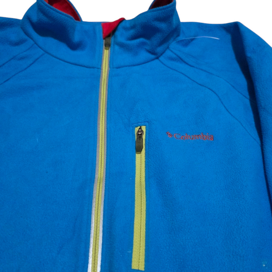 Playera Omni Heat Columbia Mediana M Azul