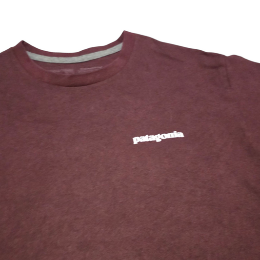Playera Regular Fit Patagonia Chico S Vino