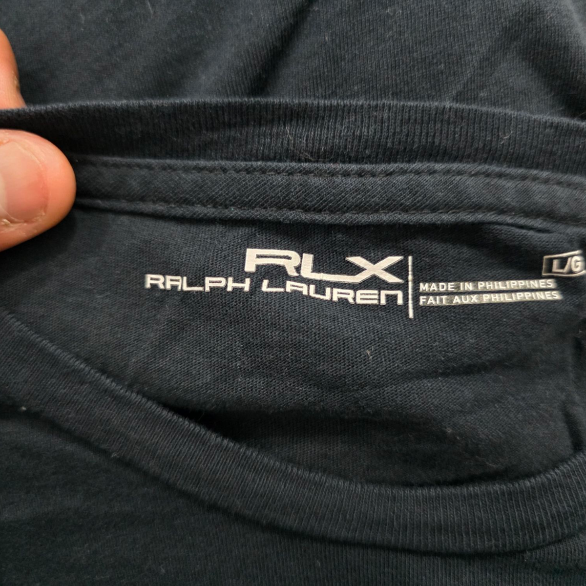 Playera Ralph Laurenx Grande L Negro