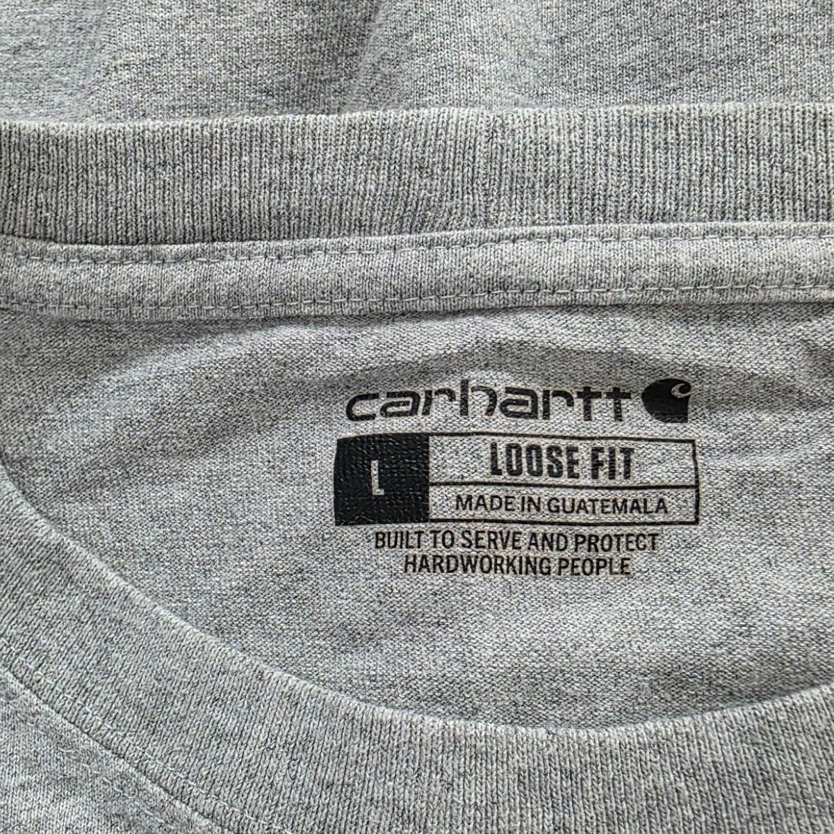 Playera Carhartt Grande L Loose Fit Gris