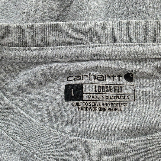 Playera Carhartt Grande L Loose Fit Gris
