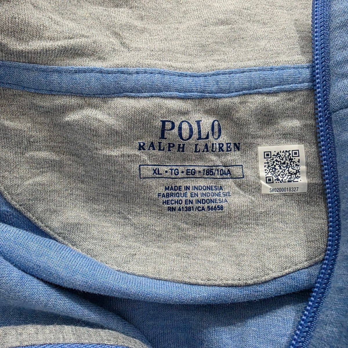 Sueter Ralph Lauren Xgrande Xl Azul Claro Pony Azul