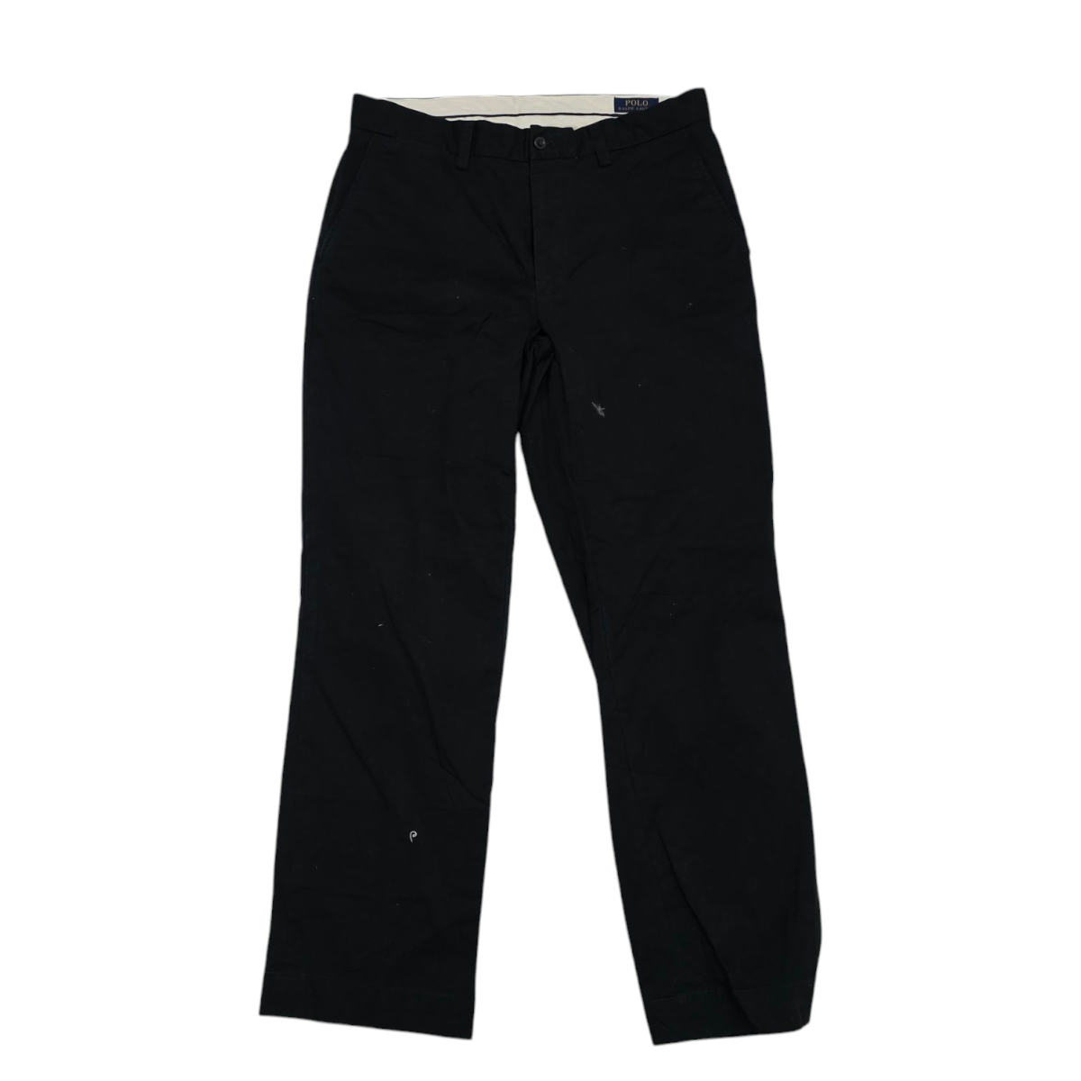 Pantalon Ralph Lauren 32x30 Negro Recto