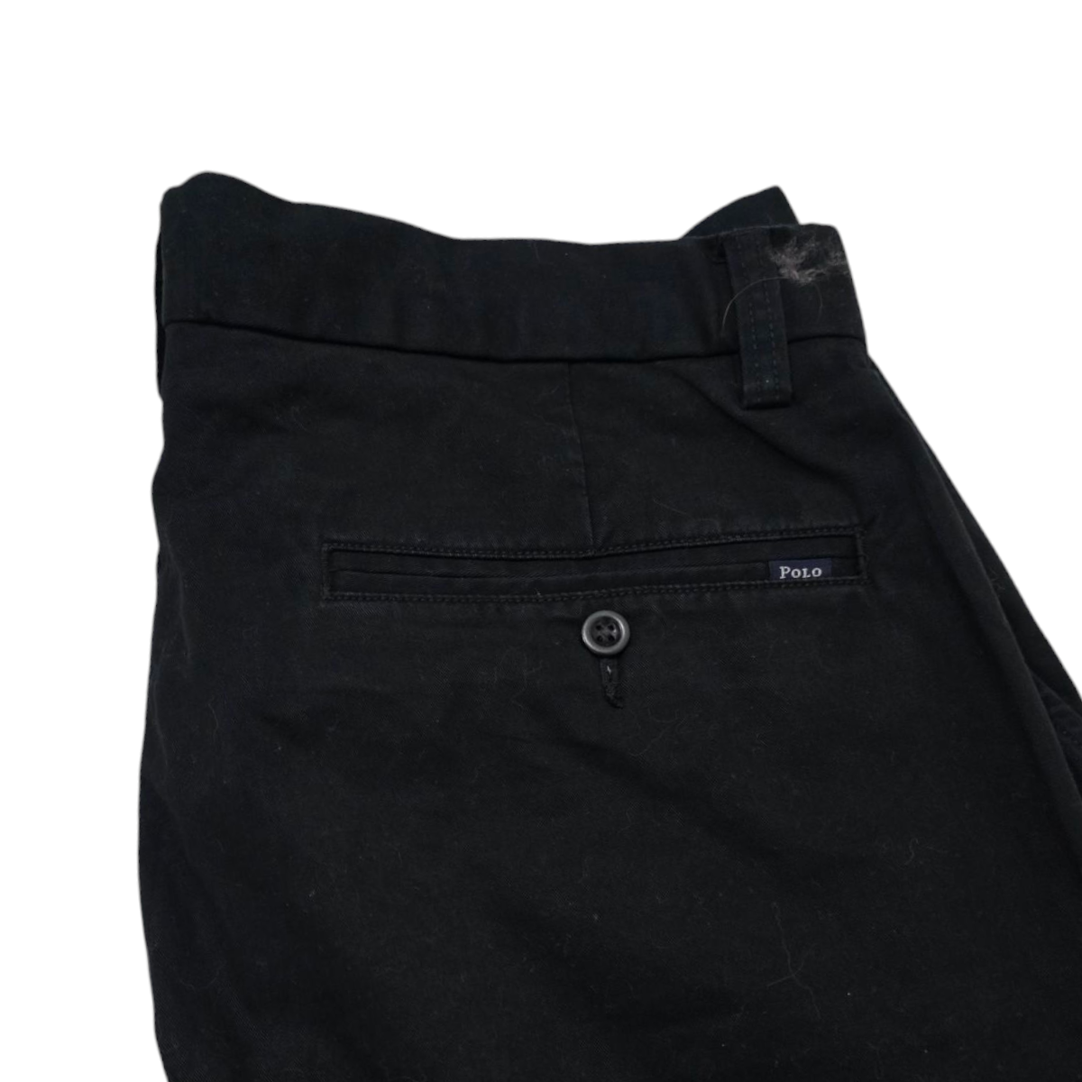 Pantalon Ralph Lauren 32x30 Negro Recto