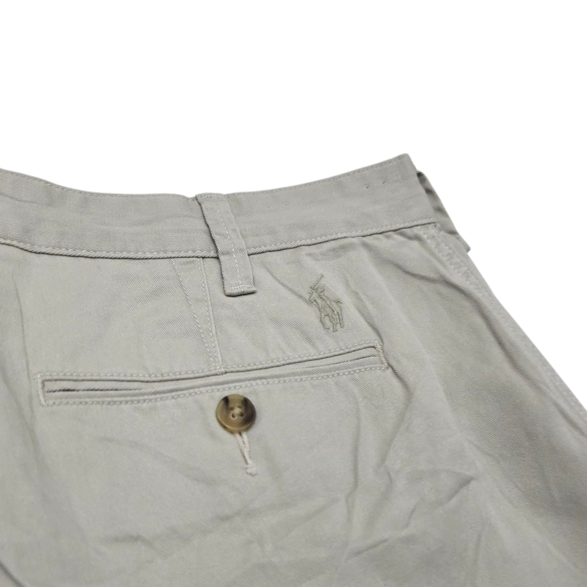 Bermuda Ralph Lauren Talla 30 Caqui Pony
