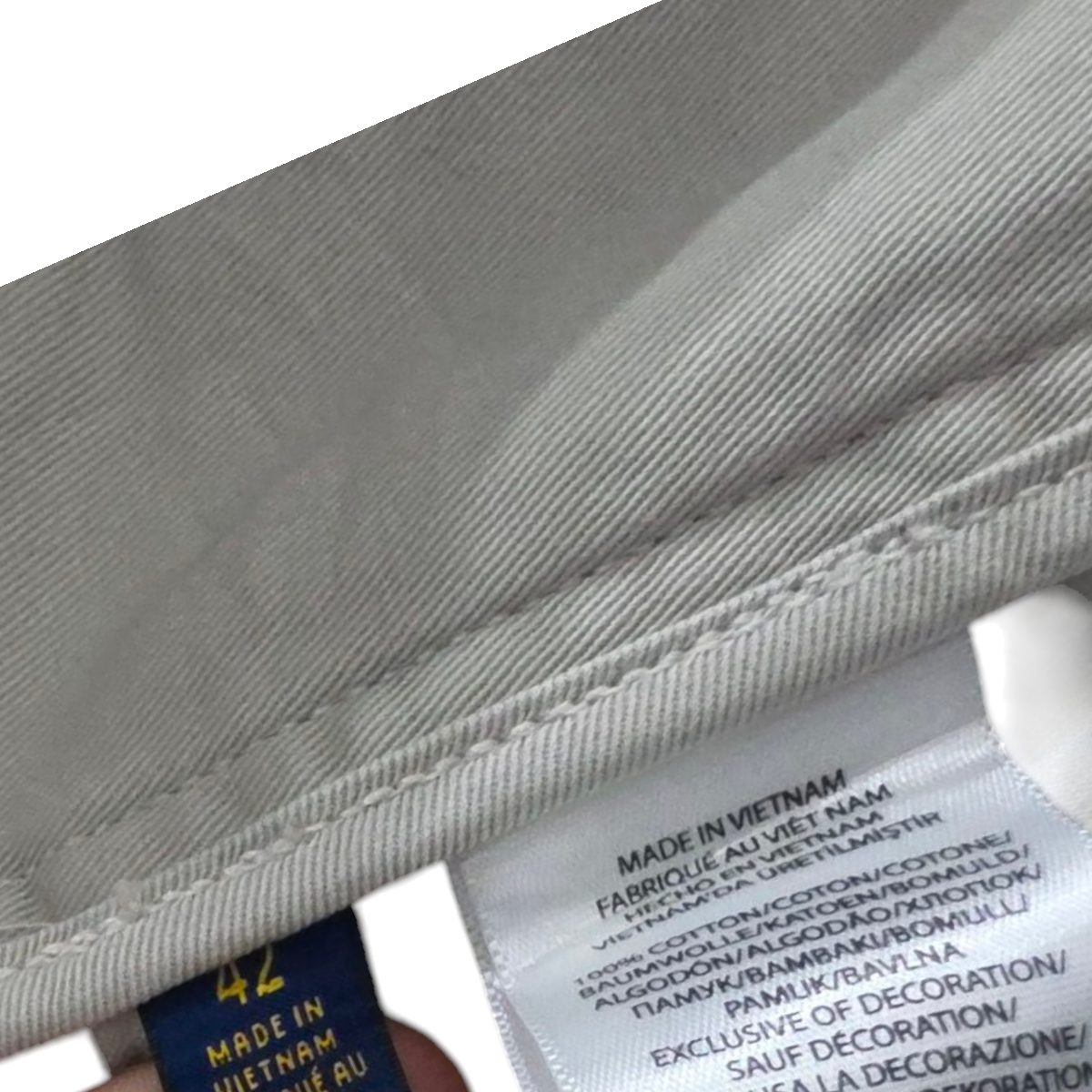 Bermuda Ralph Lauren Talla 42 Caqui