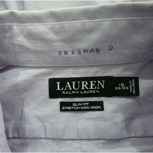 Camisa Ralph Lauren Slim Fit Mediana M Lila