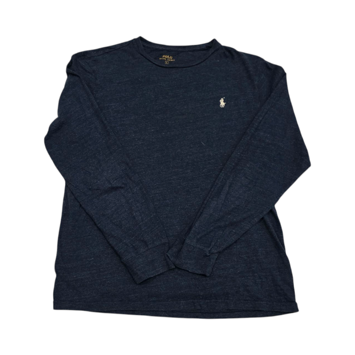 Playera Manga Larga Ralph Lauren Grande L Azul