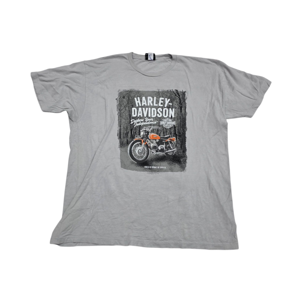 Playera Harley Davidson Lituania Xgrande Xl Gris
