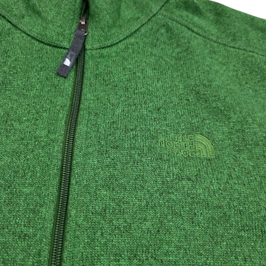 Sudadera Medio Cierre The North Face Xgrande Xl Verde