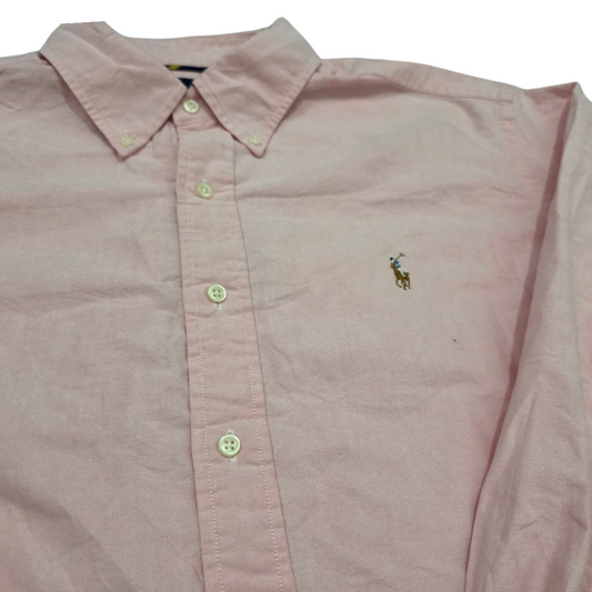 Camisa Classic Fit Ralph Lauren Xxl Rosa