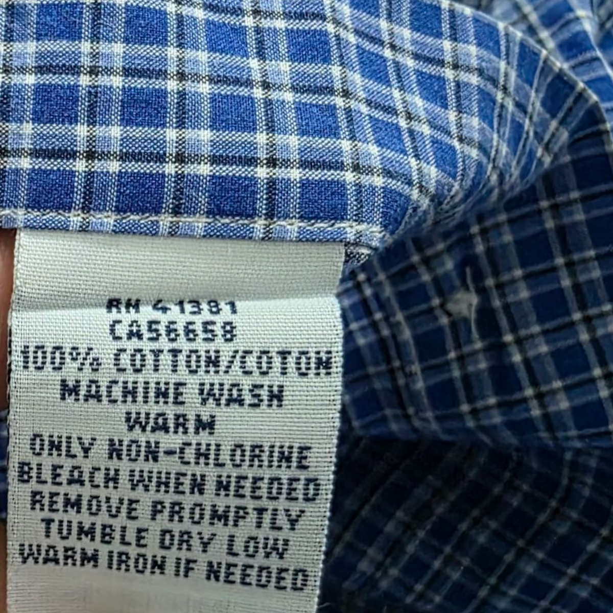 Camisa Custom Fit Ralph Lauren Mediana M Cuadro Azul