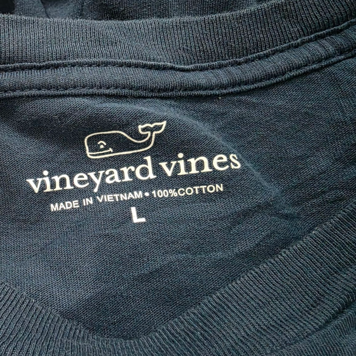 Playera Manga Larga Vineyard Vines Grande L Azul