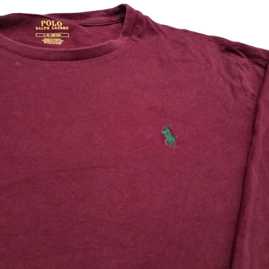 Playera Manga Larga Ralph Lauren Grande L Vino
