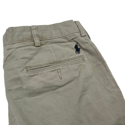 Pantalon Recto Ralph Lauren 34x34 Caqui