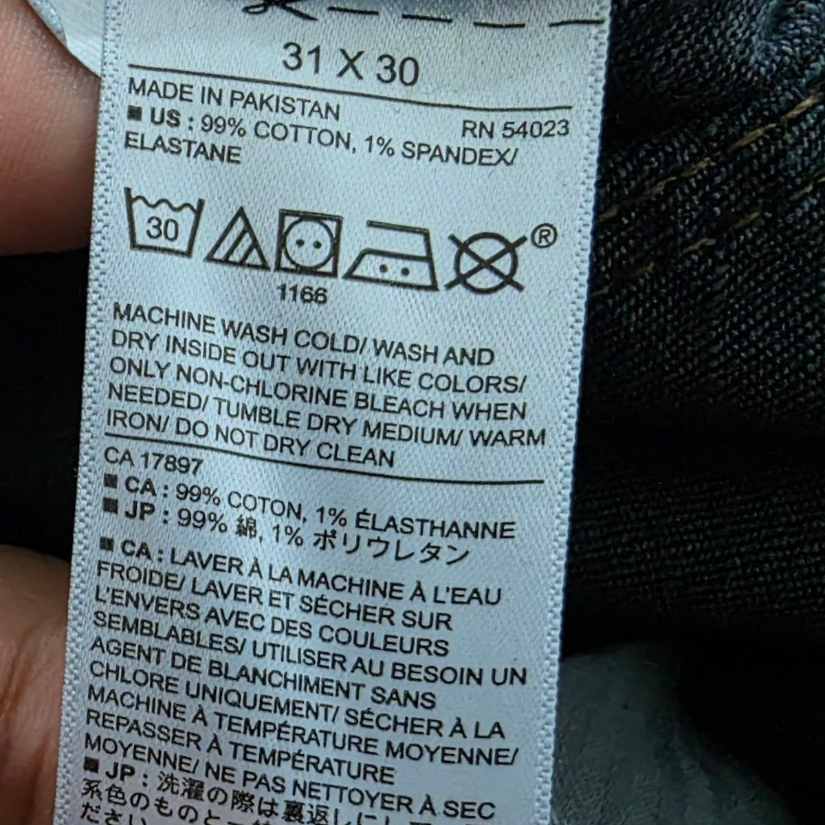 Pantalon Skinny Fit Banana Republic 31x30 Azul