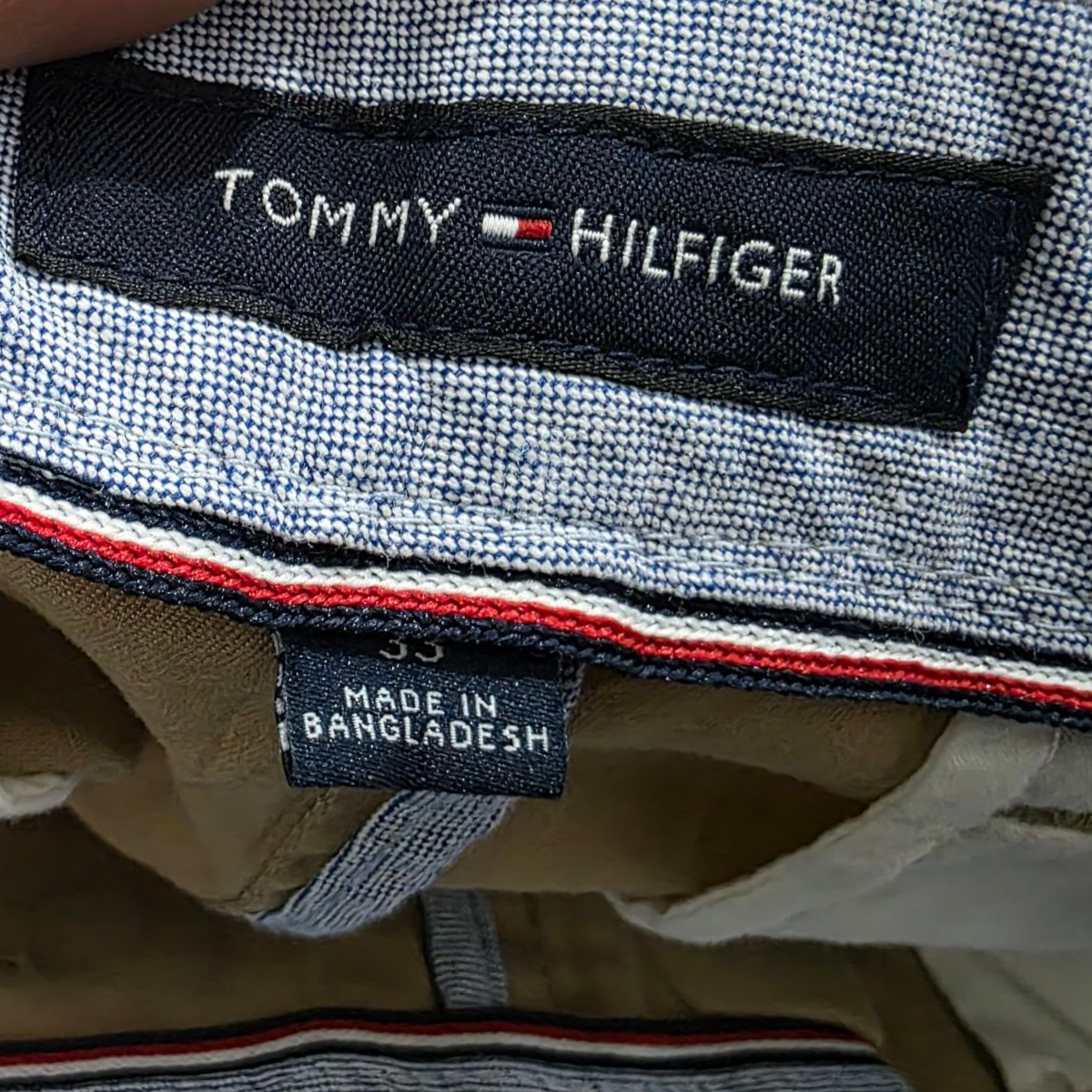 Bermuda Tommy Hilfiger Talla 33 Cafe