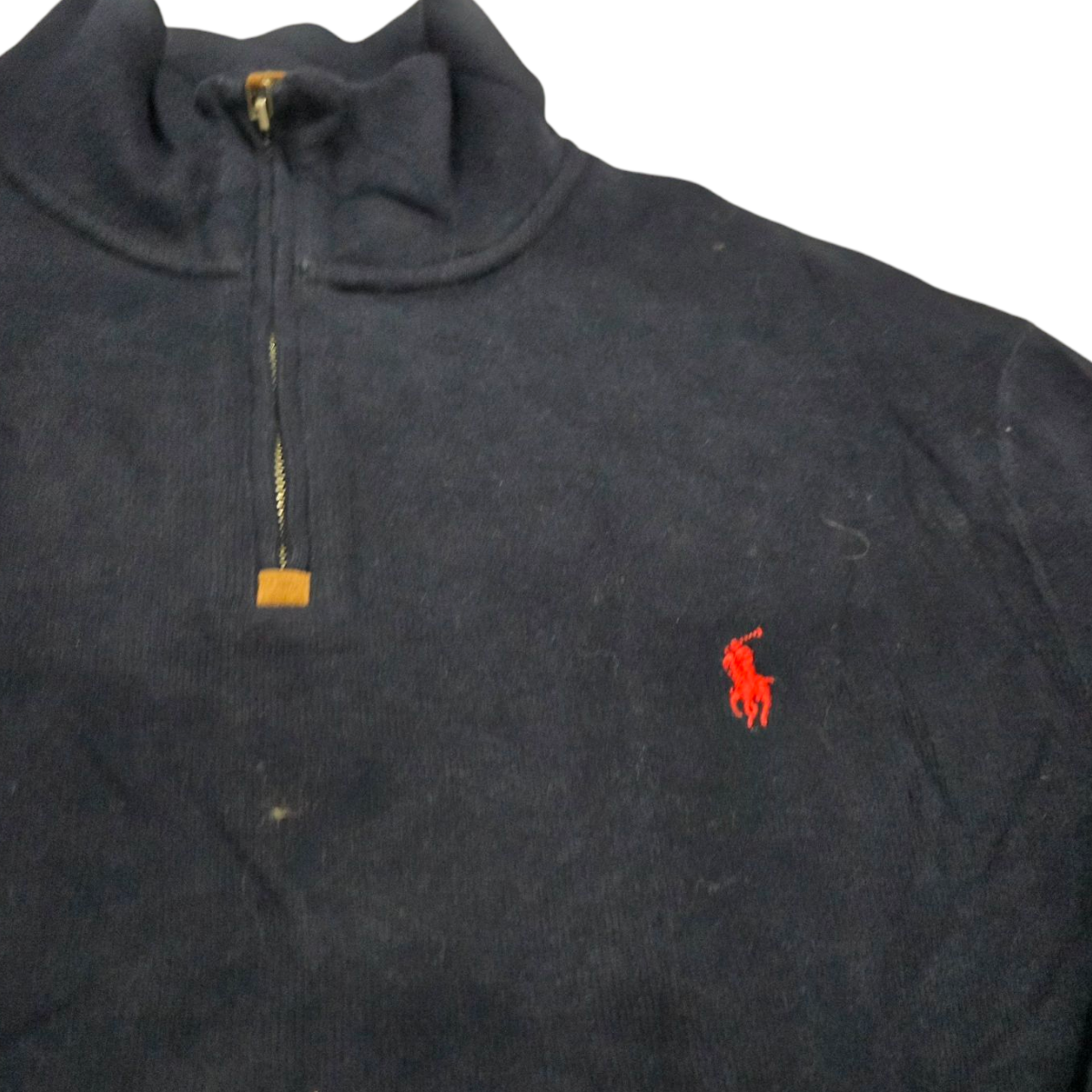 Sueter Ralph Lauren Grande L Azul Pony Rojo