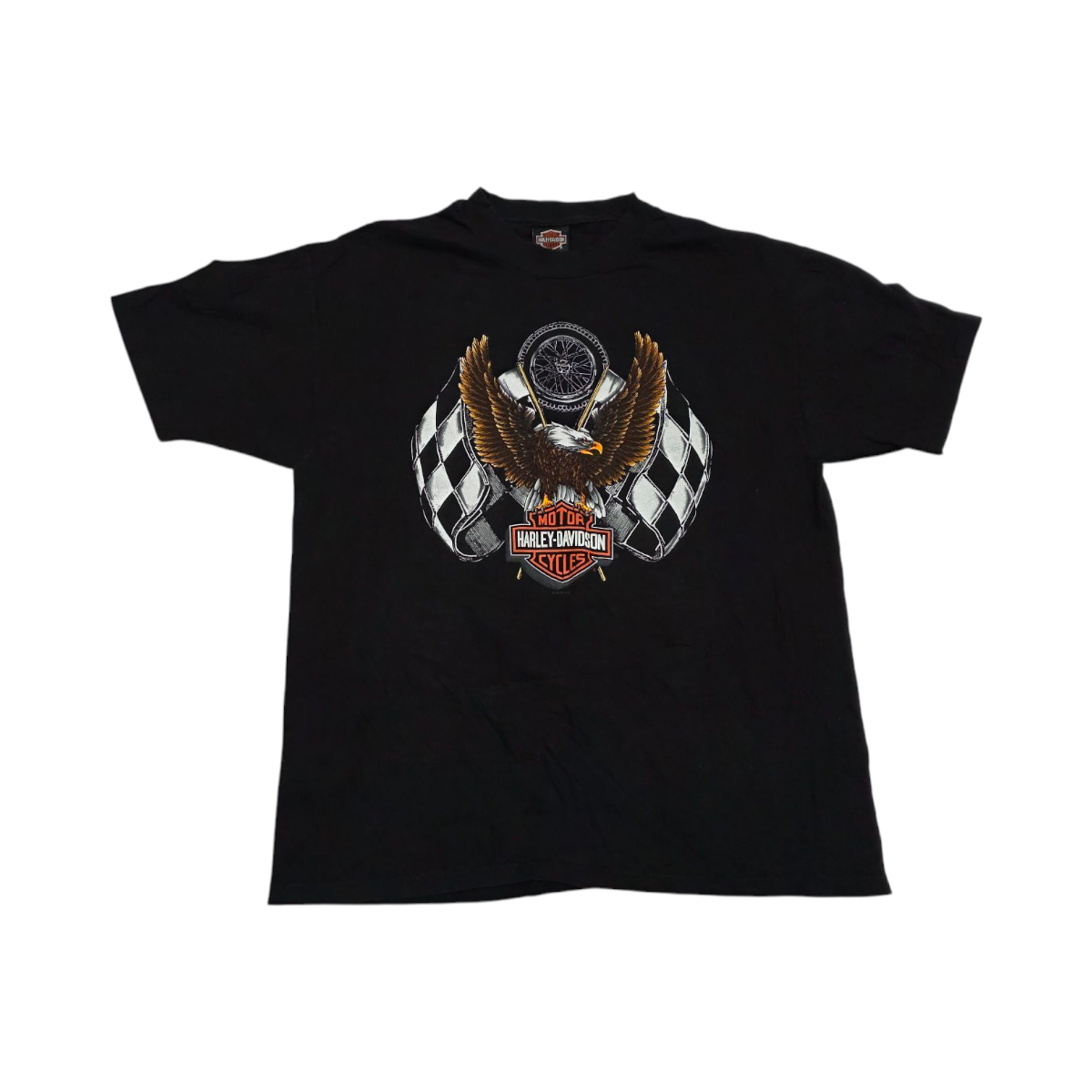 Playera Aguila Birmingham Harley Davidson Xgrande Xl Negro