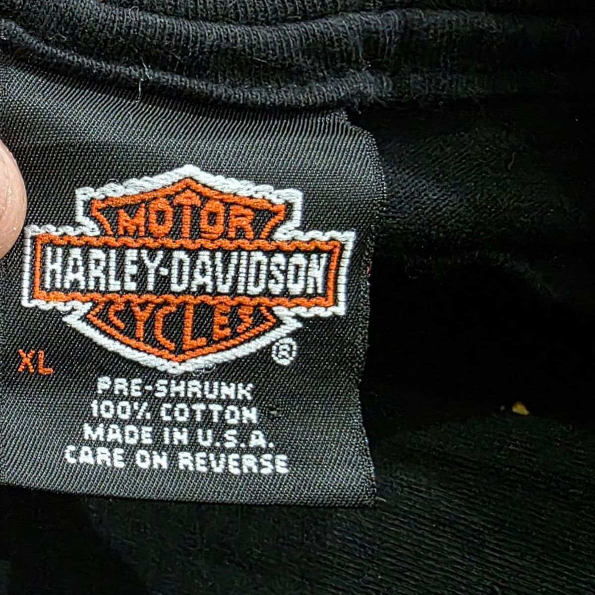 Playera Aguila Birmingham Harley Davidson Xgrande Xl Negro