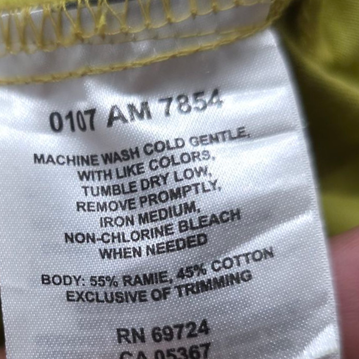 Camisa Manga Corta Columbia Mediana M Amarillo