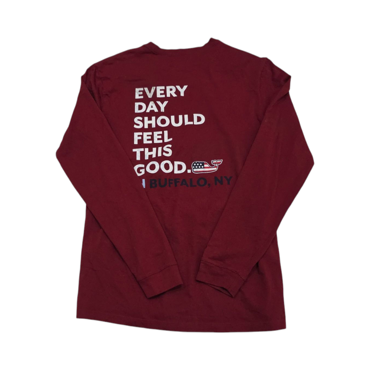 Playera Manga Larga Vineyard Vines Chico S Vino